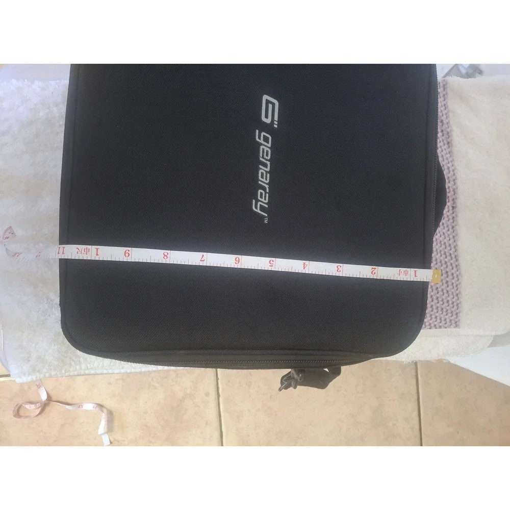 Genaray Padded Carrying Case for LED Light Panel Black Nylon Camera Gear Bag